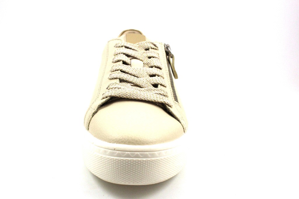 RIEKER Freizeit Schnürer beige