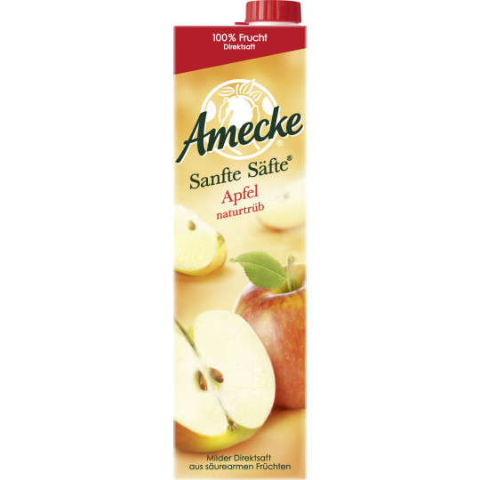 Amecke Sanfte Säfte Apfel naturtrüb 1L