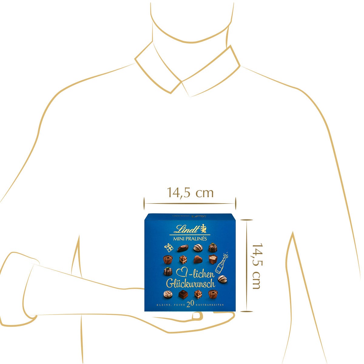 MINI PRALINÉS Geburtstag, 100g