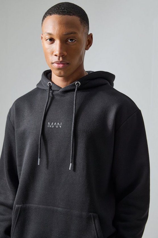 Man Active Oversize Hoodie