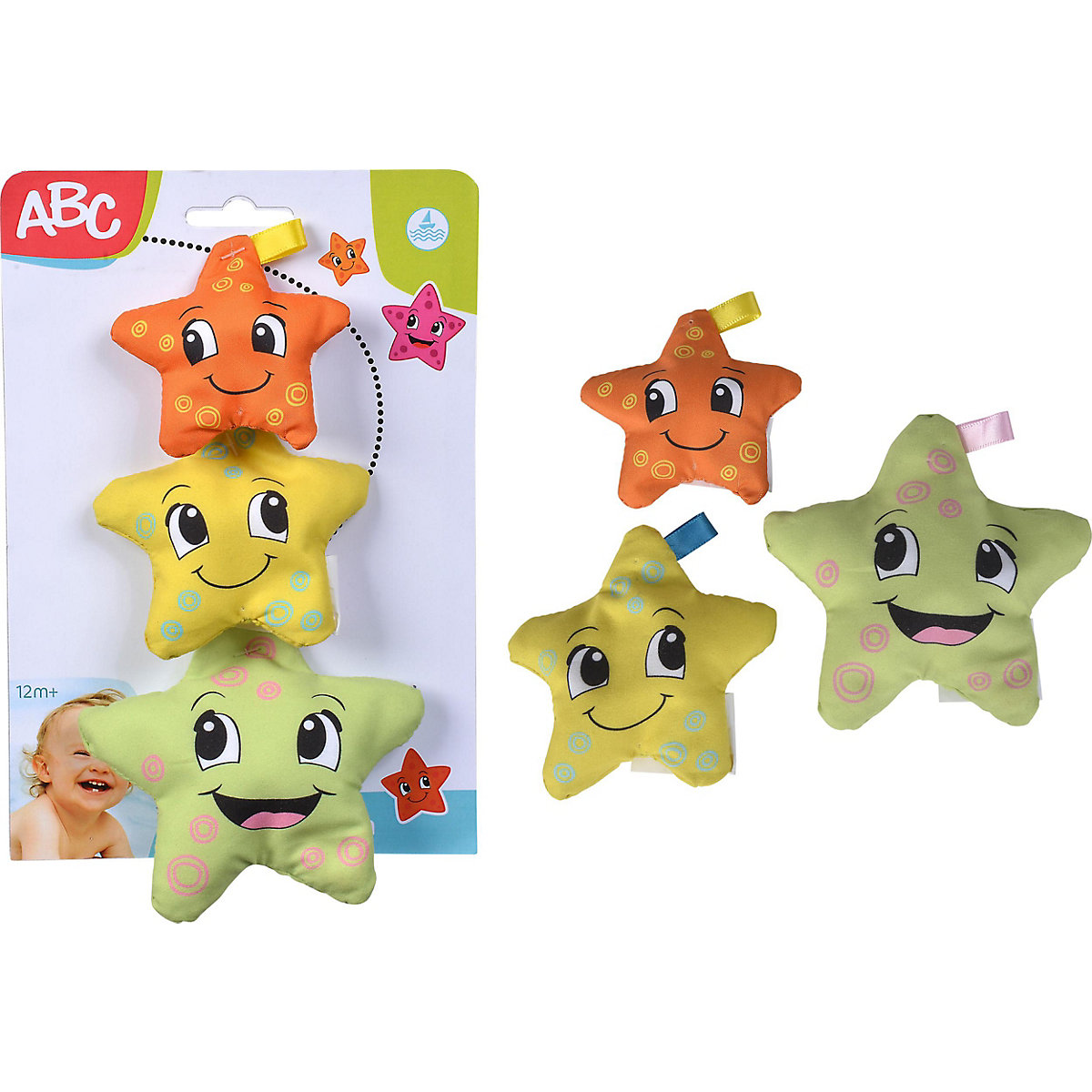 ABC Badeplüsch Seesterne