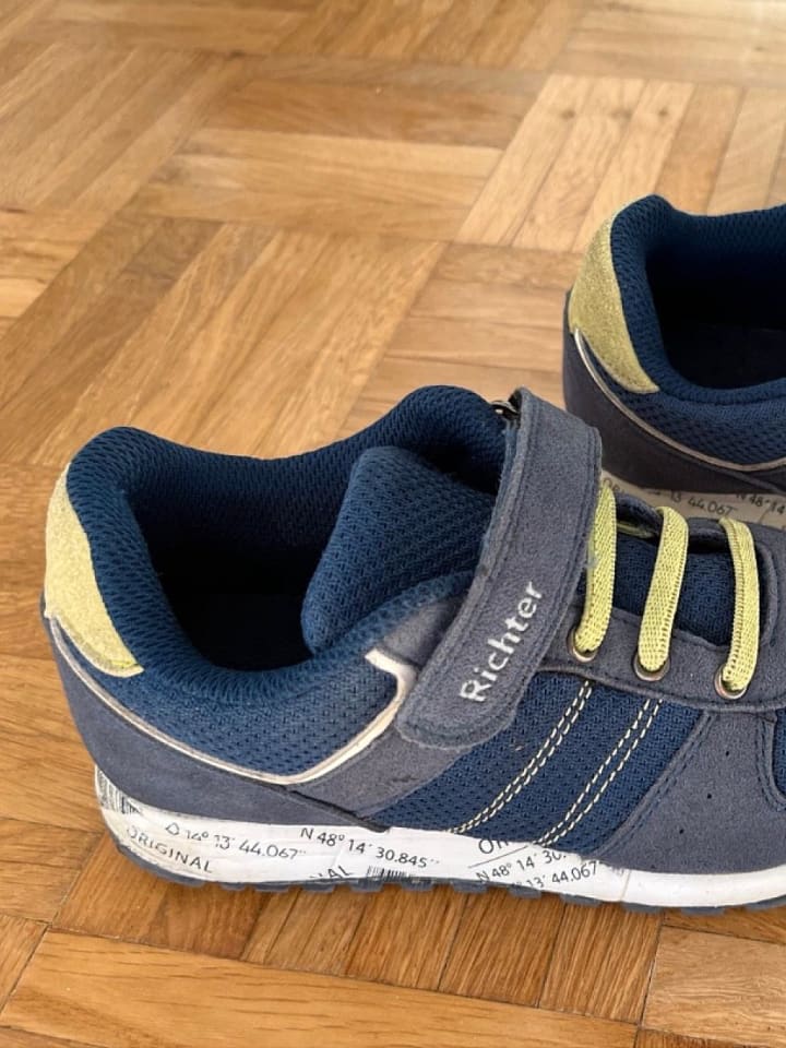 Richter Shoes Sneakers in Dunkelblau günstig kaufen 31