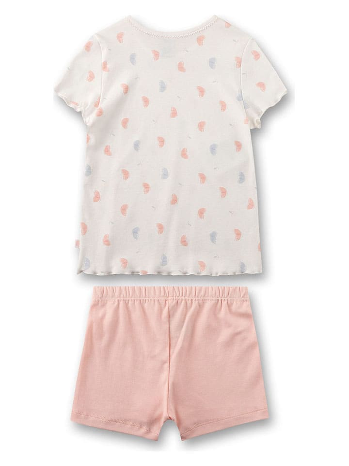 Sanetta Pyjama in Creme/ Apricot günstig kaufen