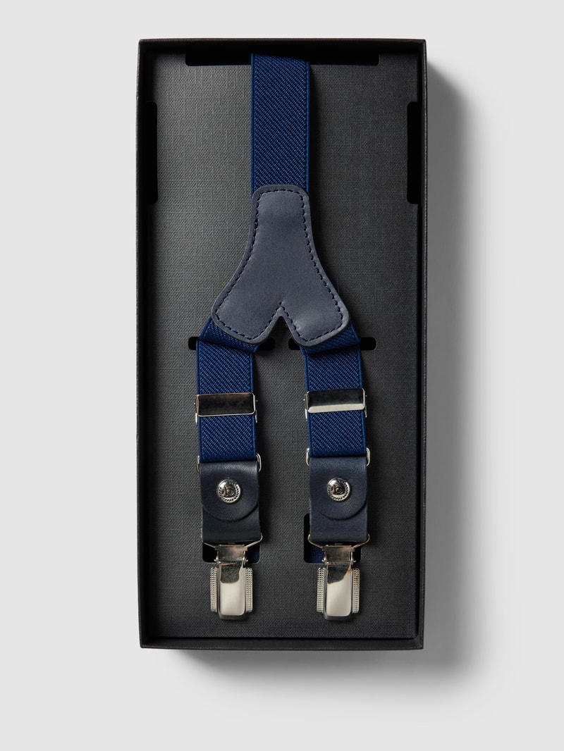 Hosenträger in Y-Form in marineblau