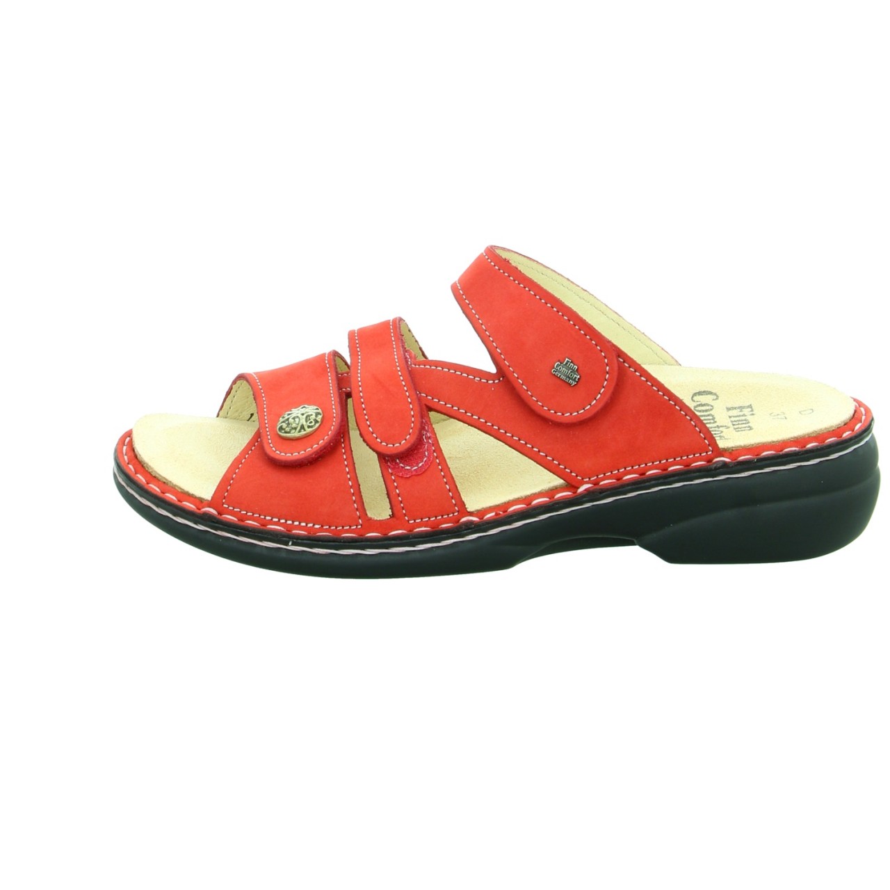 FINN COMFORT Pantoletten rot Ventura-S monzared