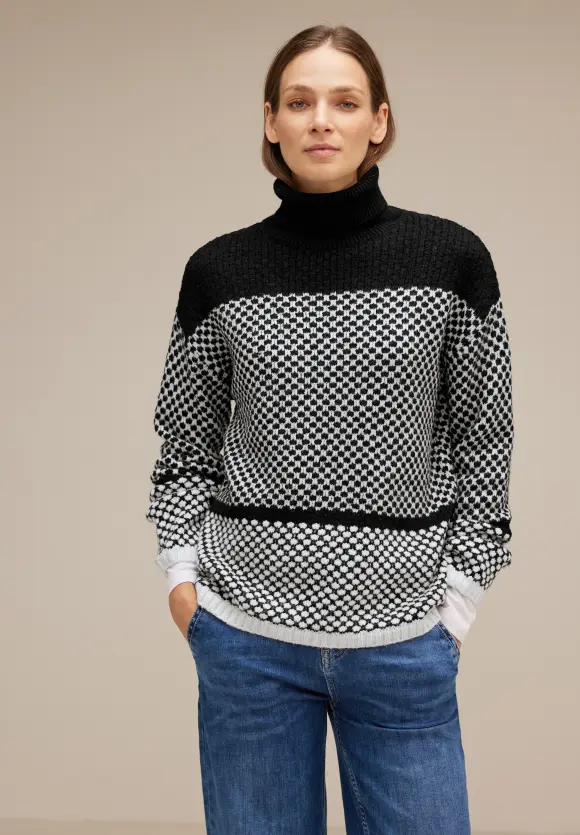Street One Rollkragen Pullover