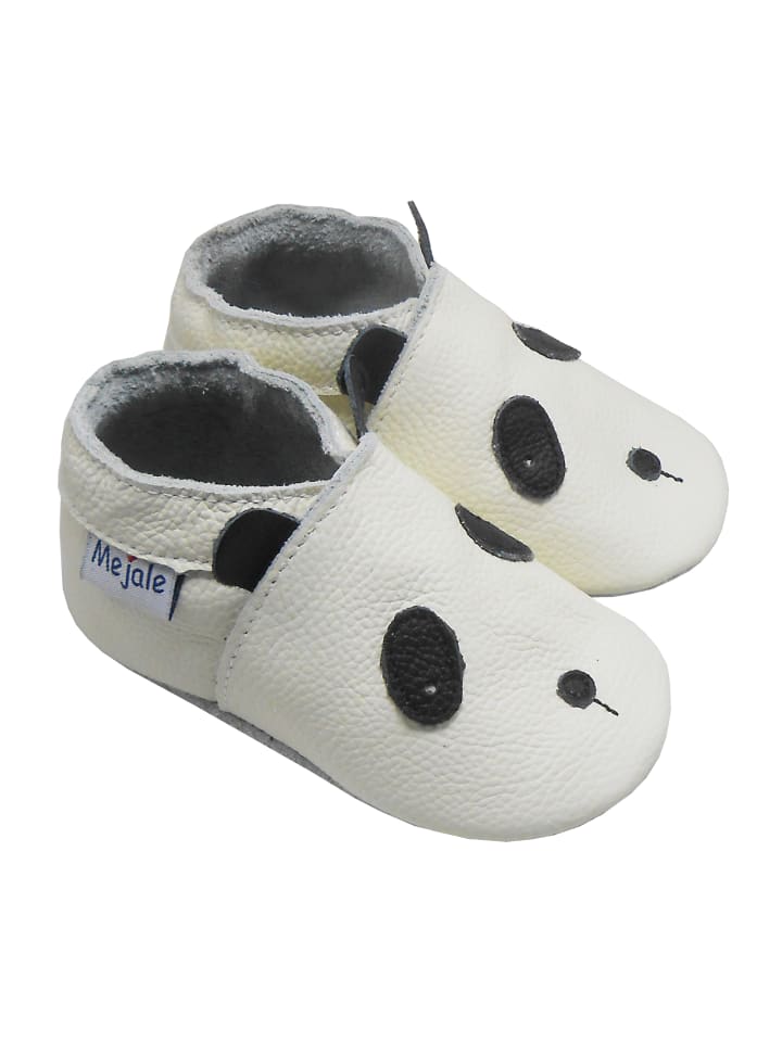 Yalion Leder-Krabbelschuhe 