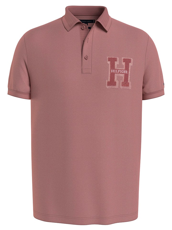 Tommy Hilfiger Poloshirt in Rosa günstig kaufen