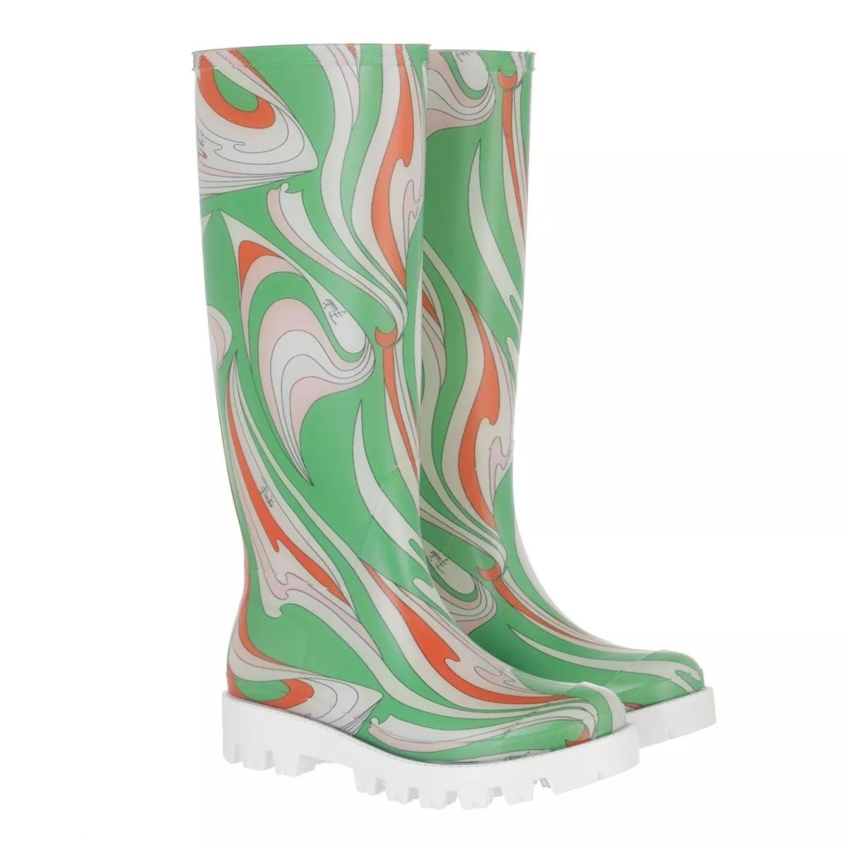 EMILIO PUCCI Stiefeletten bunt Regenstiefel