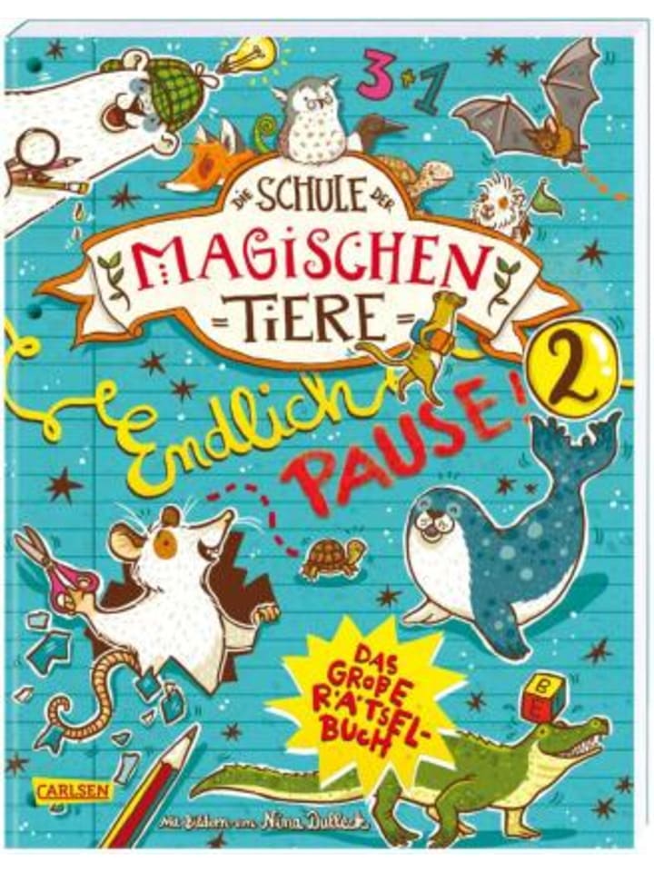 Carlsen Buch - Die Schule der magischen Tiere: Endlich Pause! Das große Räts günstig kaufen onesize