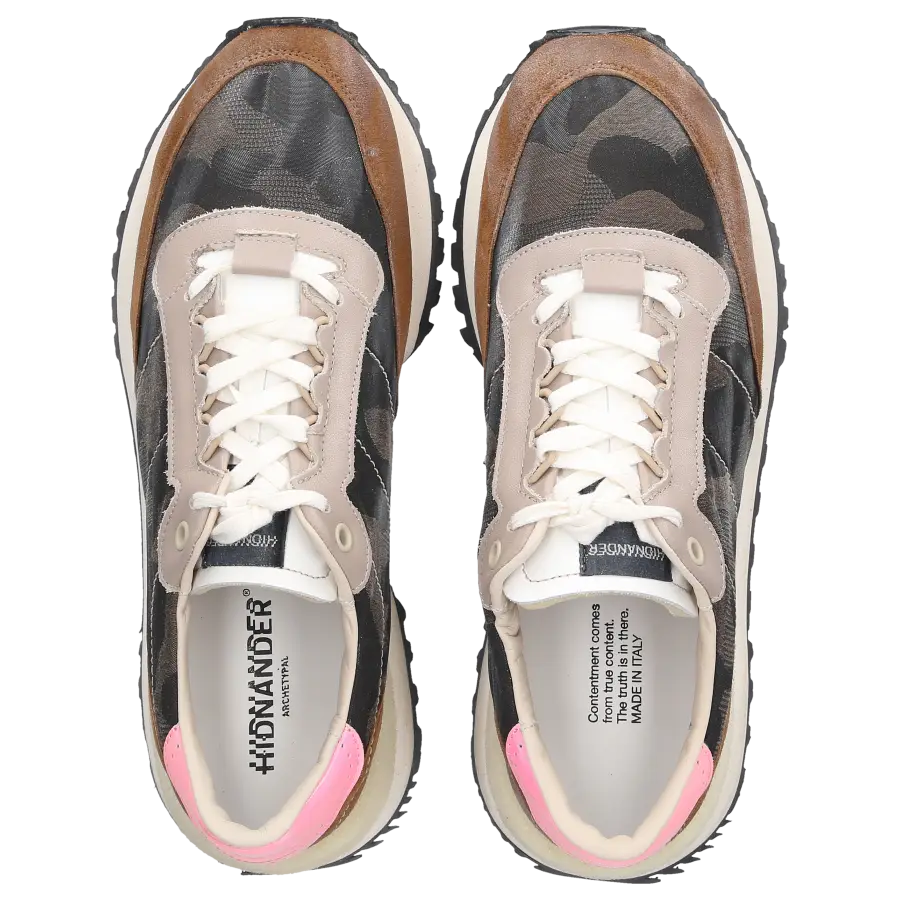 Hidnander - Sneaker low HD2WS Kalbsleder - braun
