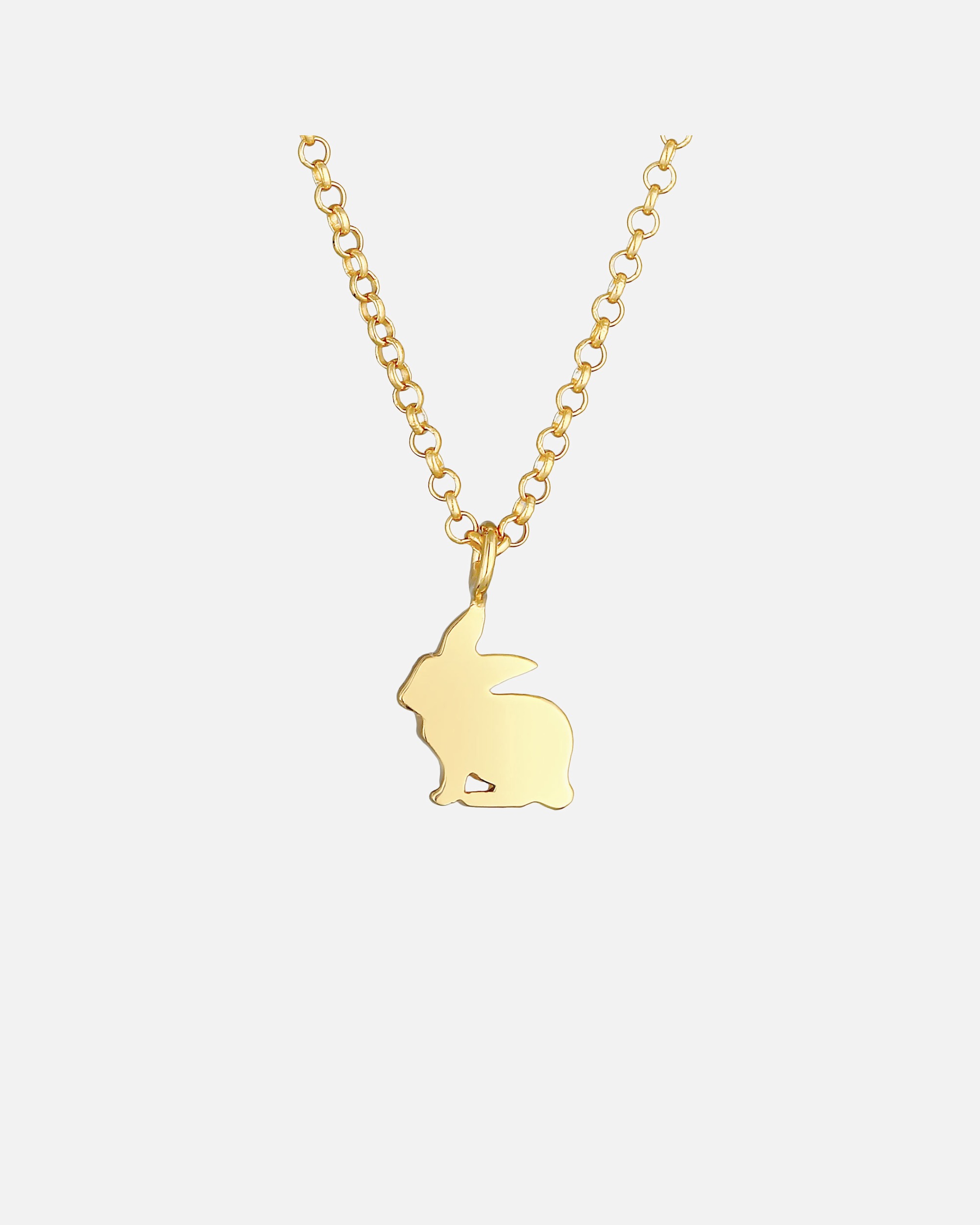 Ciondolo per bambini Elli, simpatico e giocoso coniglietto in argento sterling 925
