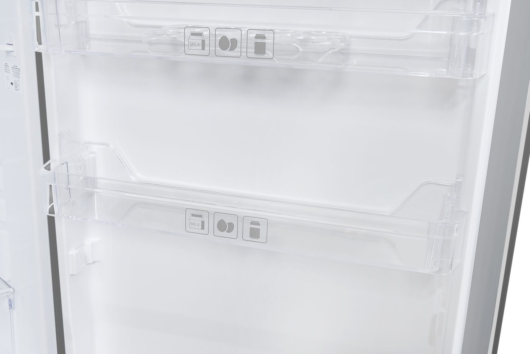 exquisit Kühlschrank KS1016-4-HE-040D inoxlook, 85,5 cm hoch, 55,0 cm breit