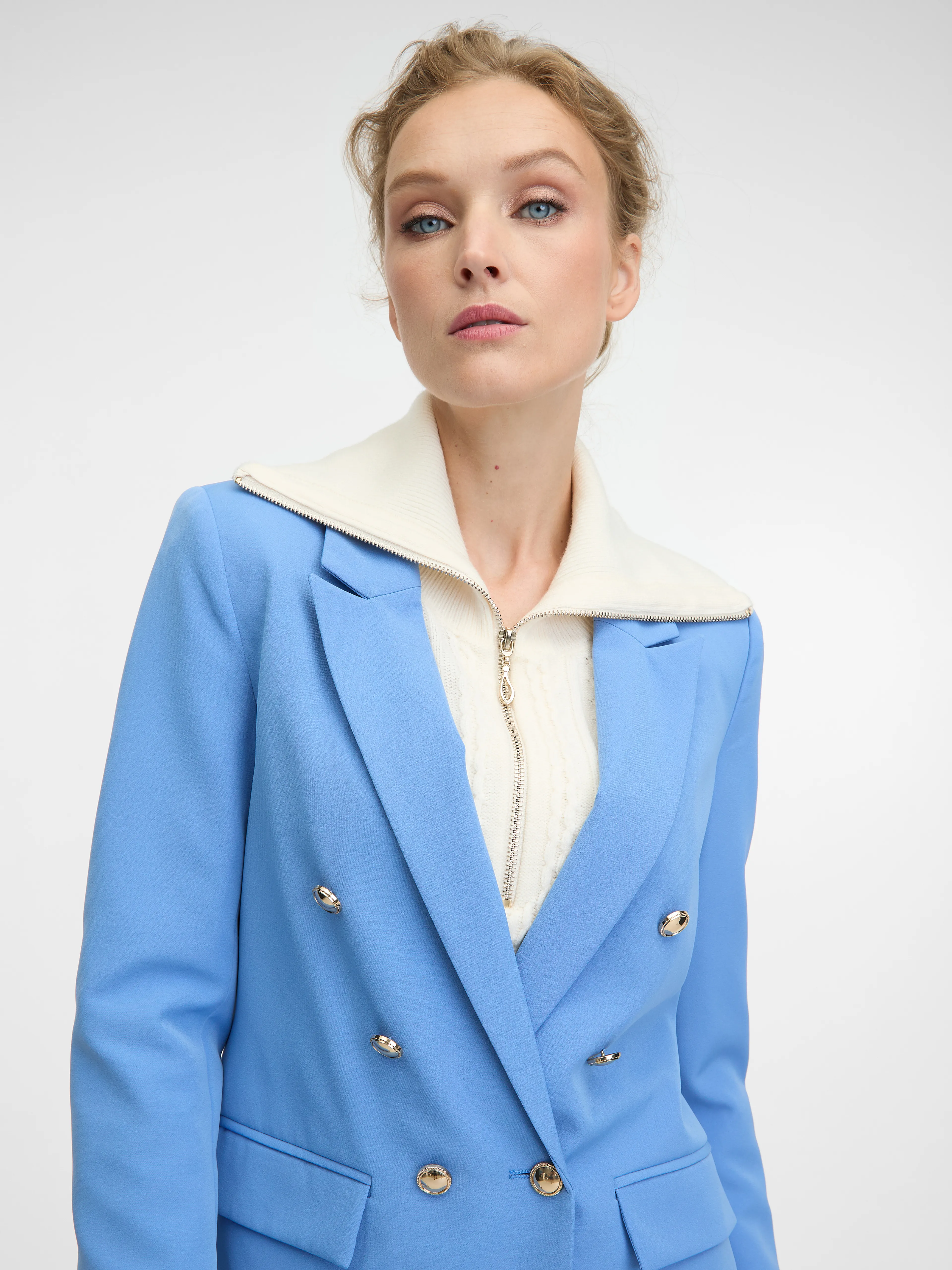 Blaue Damenjacke ORSAY