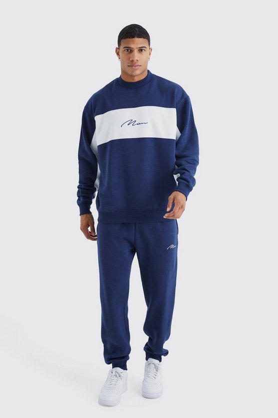 Colorblock Trainingsanzug