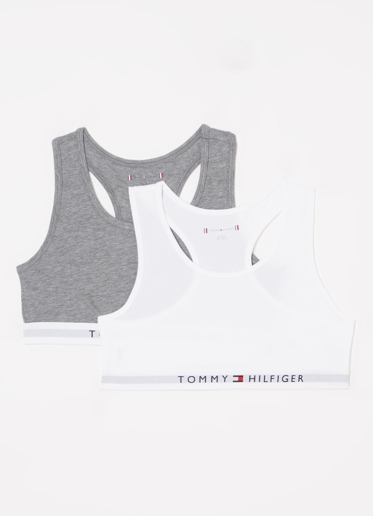 Tommy Hilfiger Bralette with logo band in 2-pack