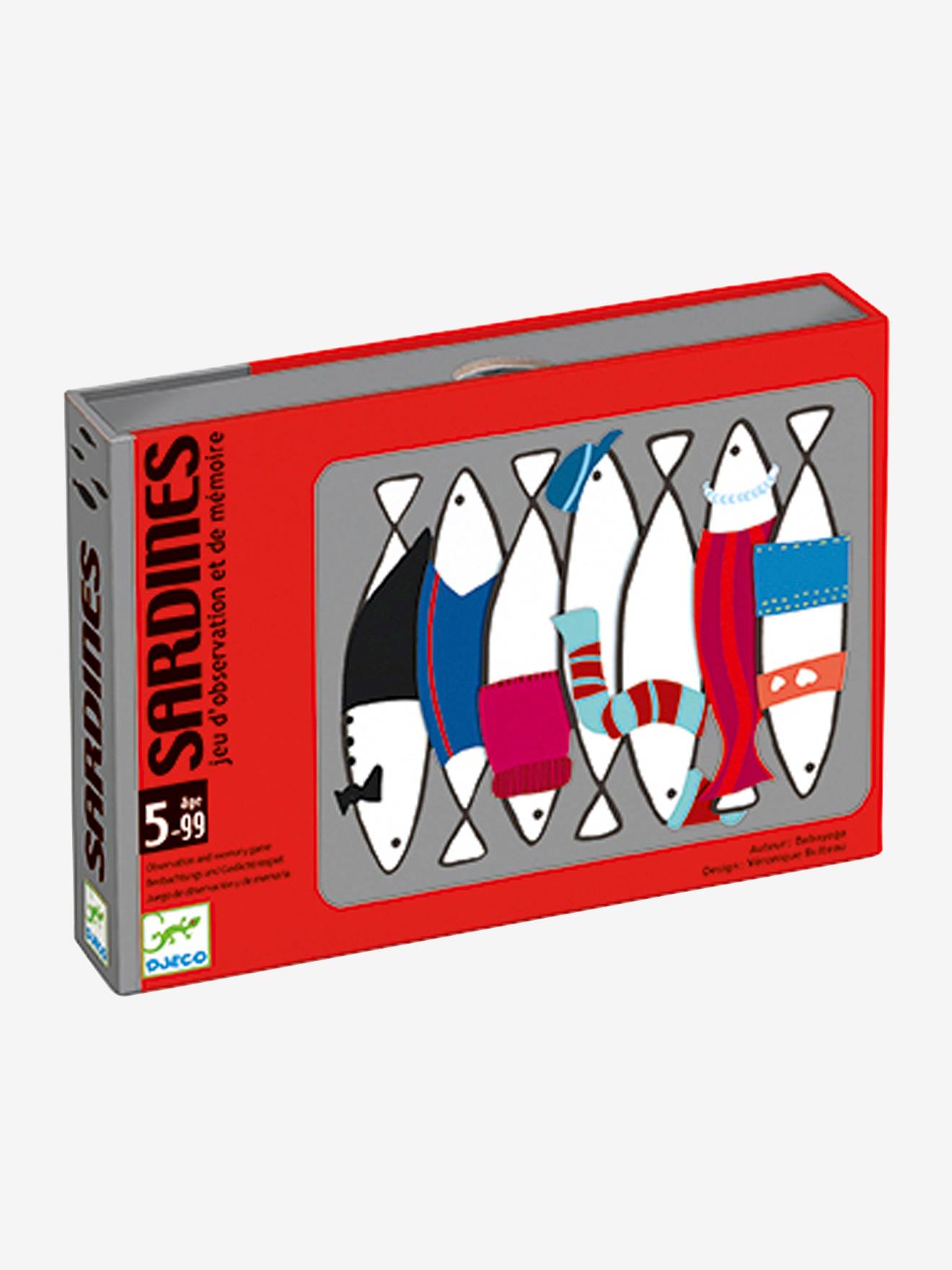 Sardines DJECO multicolore