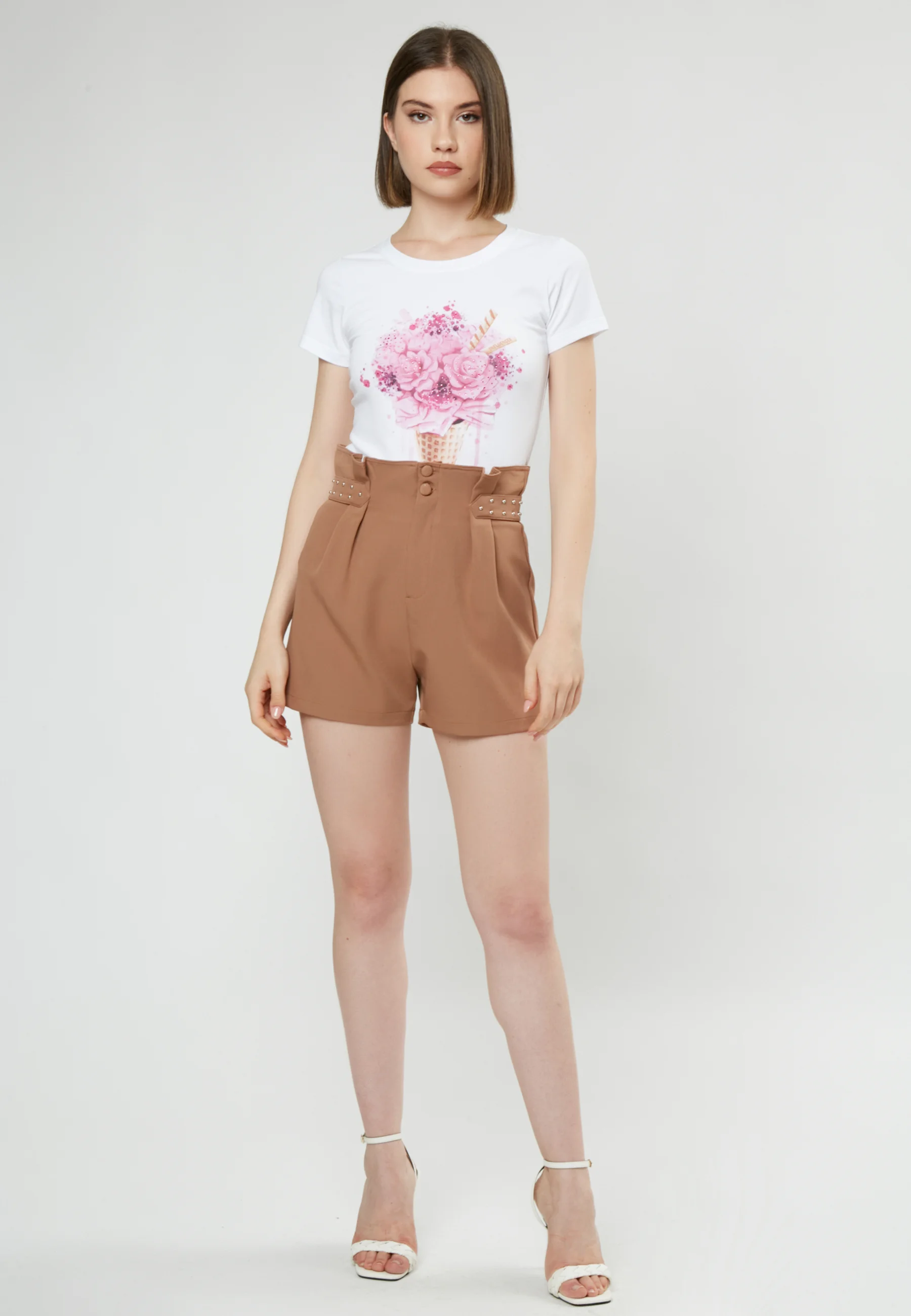 INFLUENCER PLIEGUE - Shorts