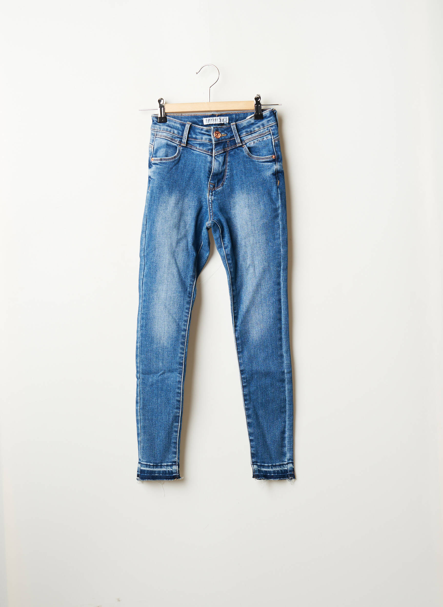 Tiffosi Jeans Skinny Fille couleur bleu