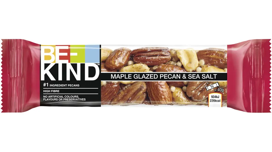 BE-KIND® Maple Glazed Pecan & Sea Salt 40 g