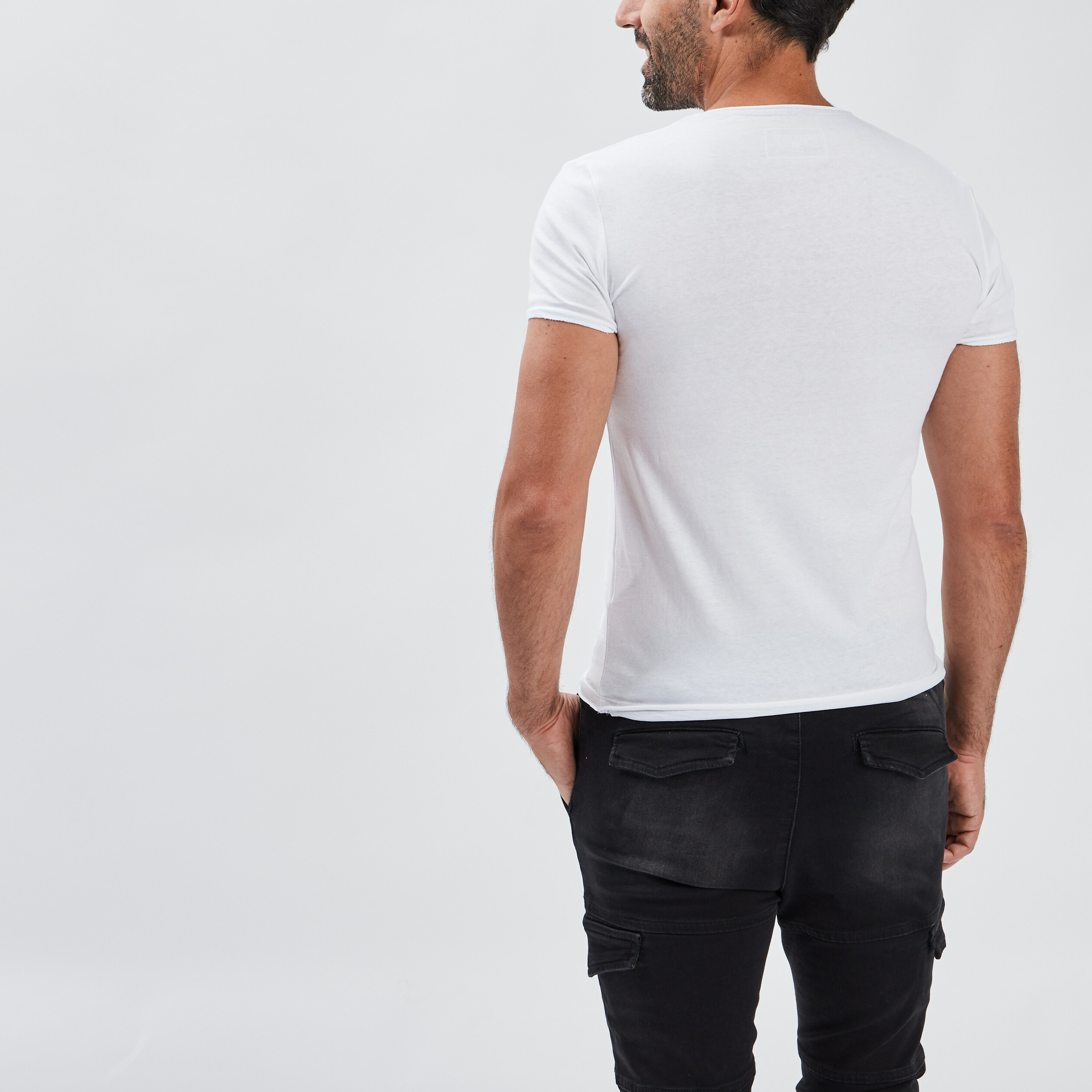 T-shirt Liberto blanc homme | La Halle