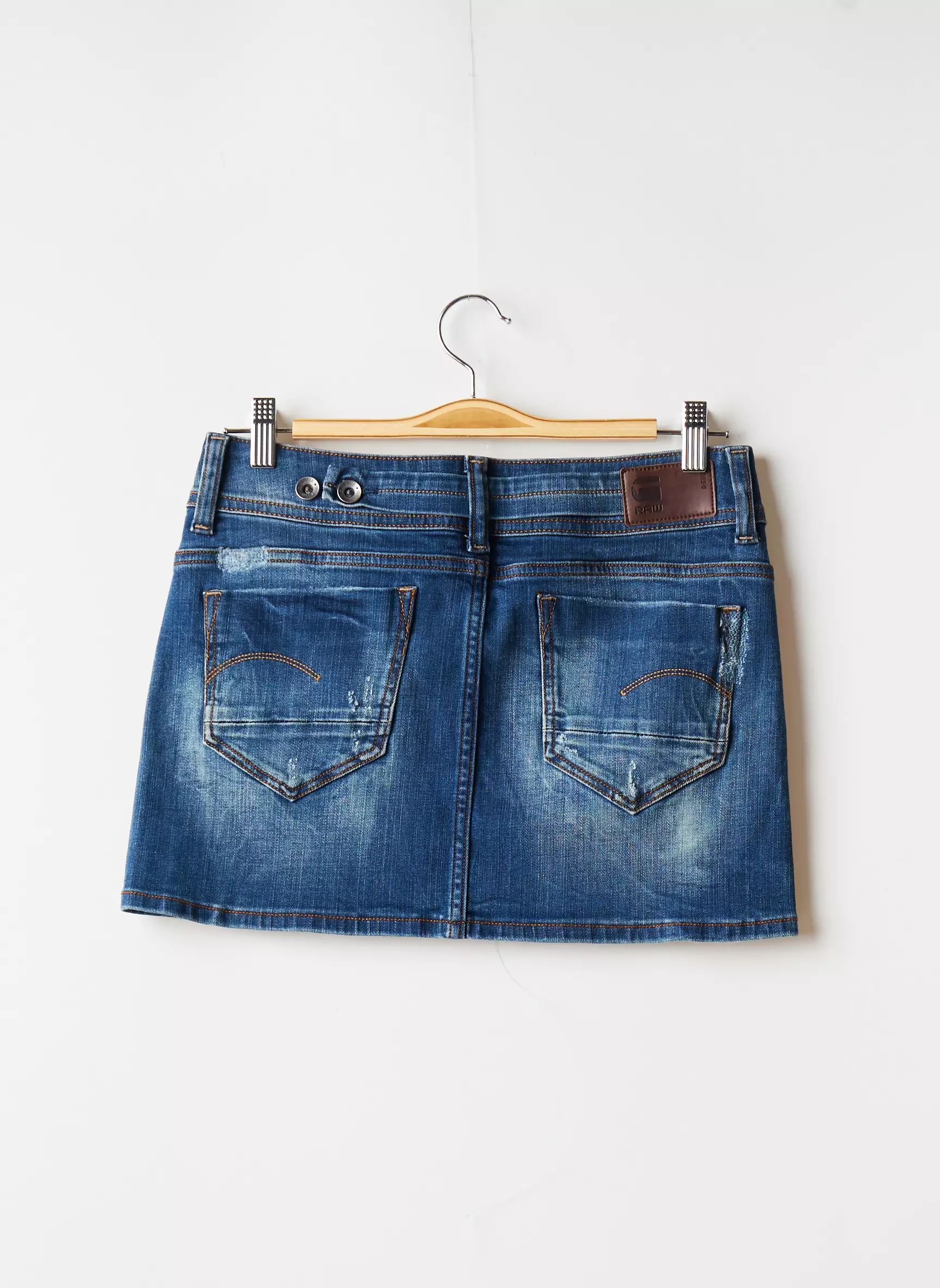 G Star Mini Jupe Femme couleur bleu