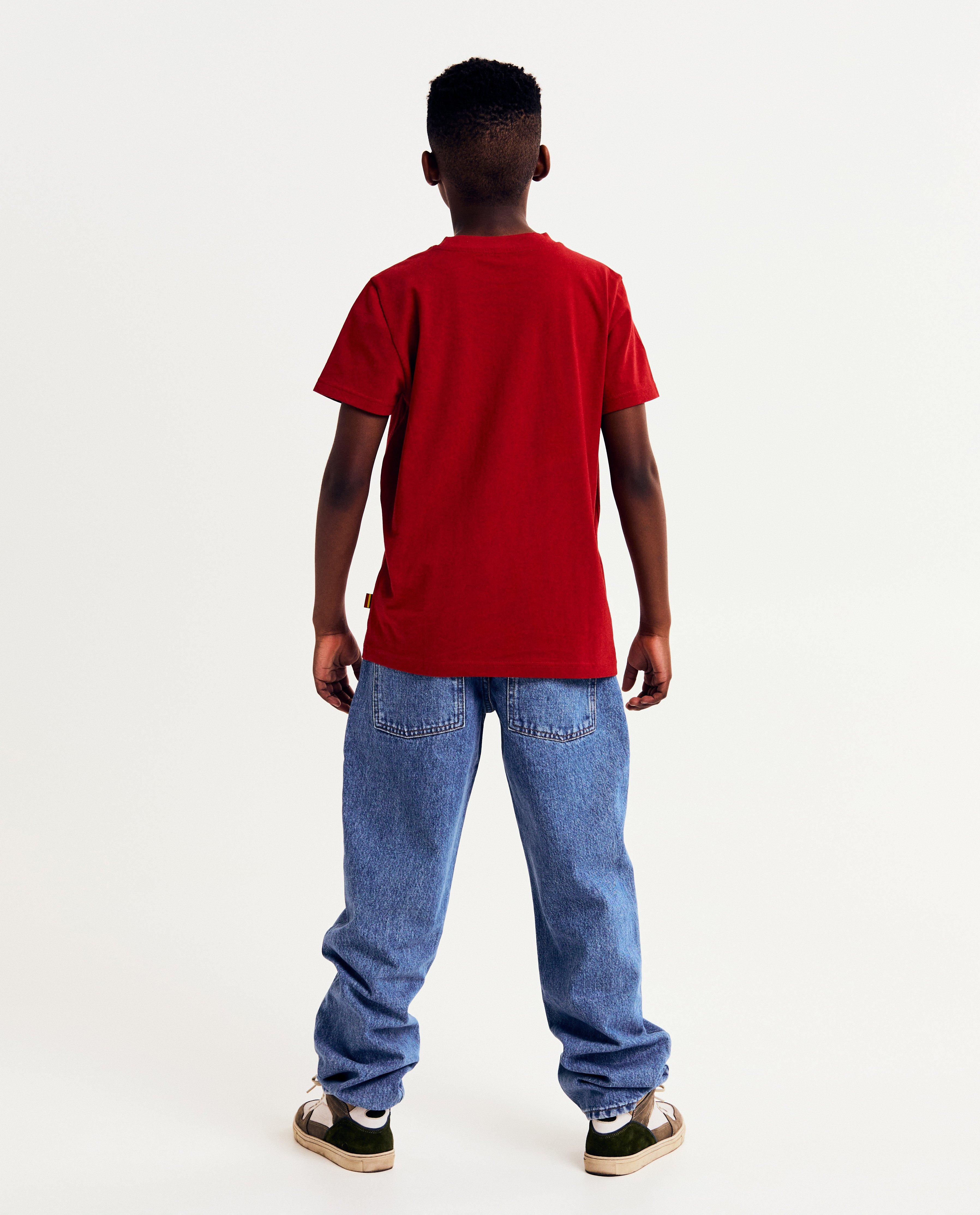 Tricou Baptiste din bumbac organic, unisex, 134-170 roșu