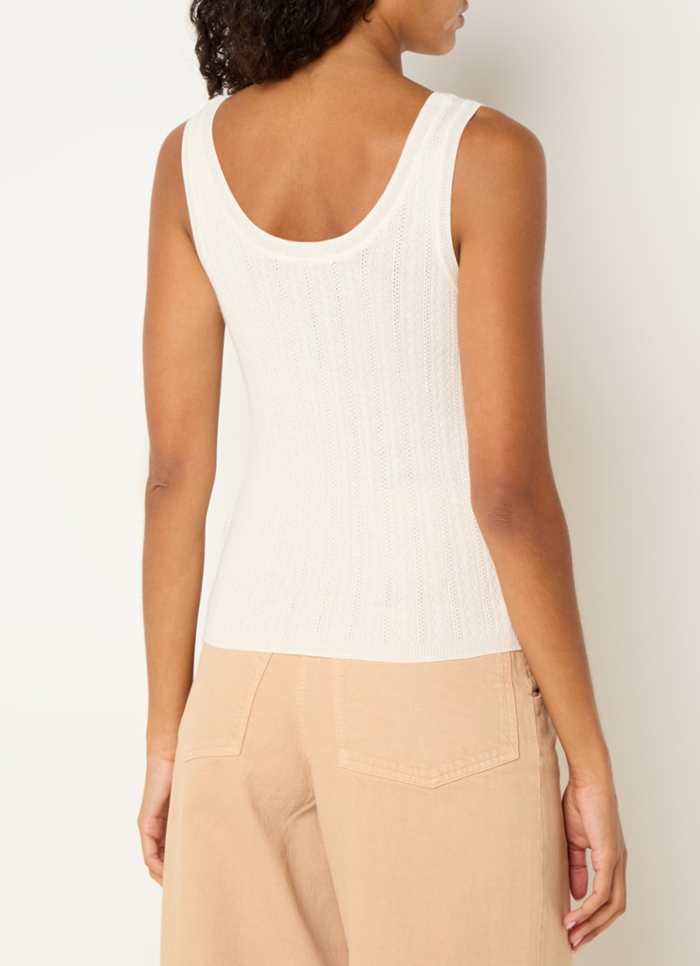 Sessùn Tilde fine-knit tank top in cashmere blend
