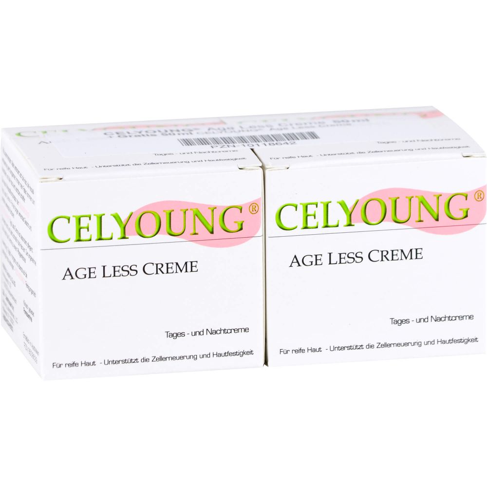 CELYOUNG age less Creme plus eine Gratis