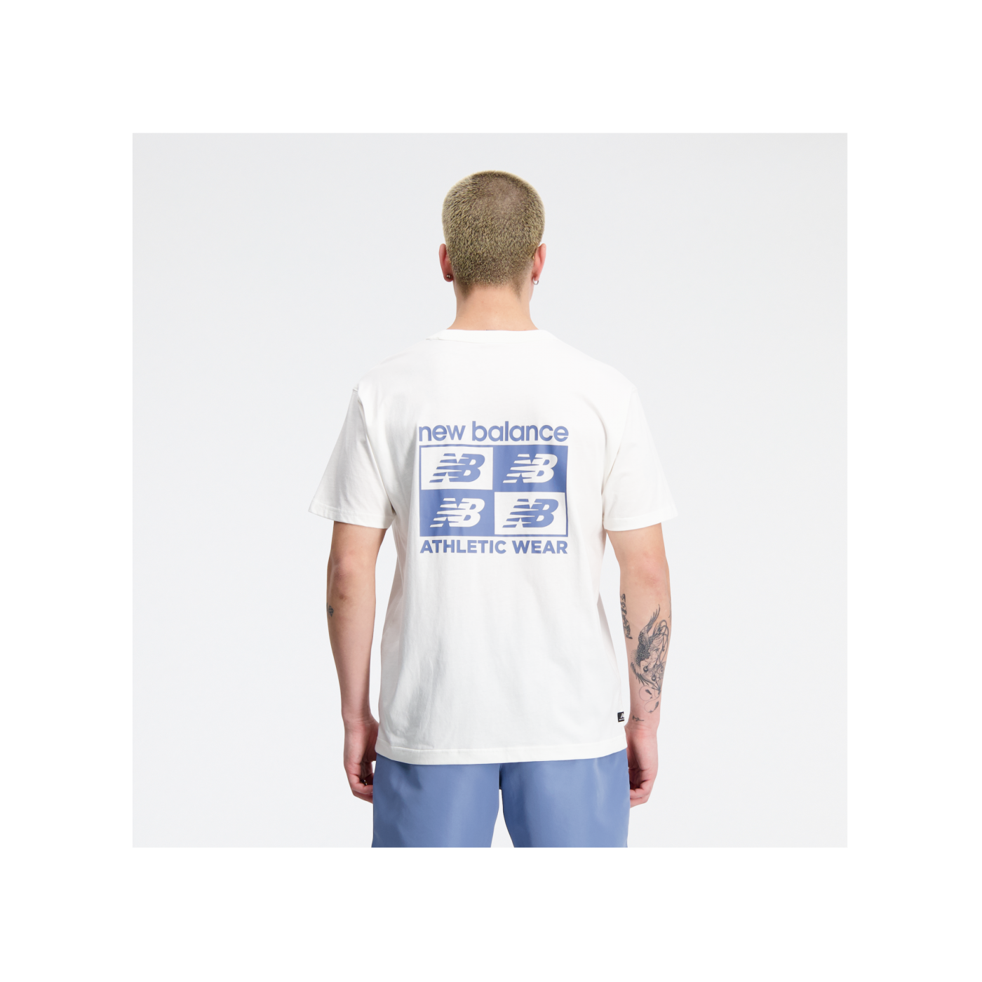 New Balance Essentials Graphic T-Shirt Schwarz