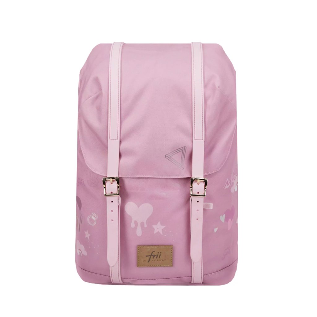 Frii of Norway Ergonomischer Schulrucksack 30L Happy Colour