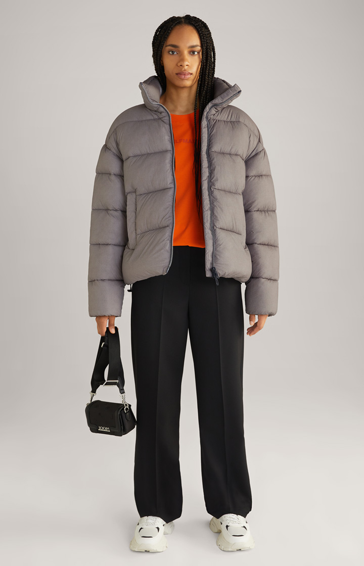 Unisex-Steppjacke in Grau