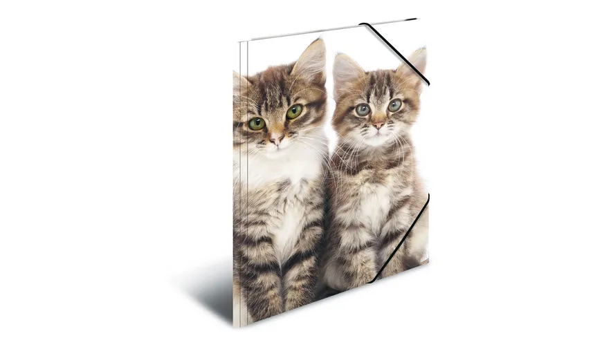HERMA Kunststoff-Sammelmappe A3 verschiedene Tiermotive mehrfarbig