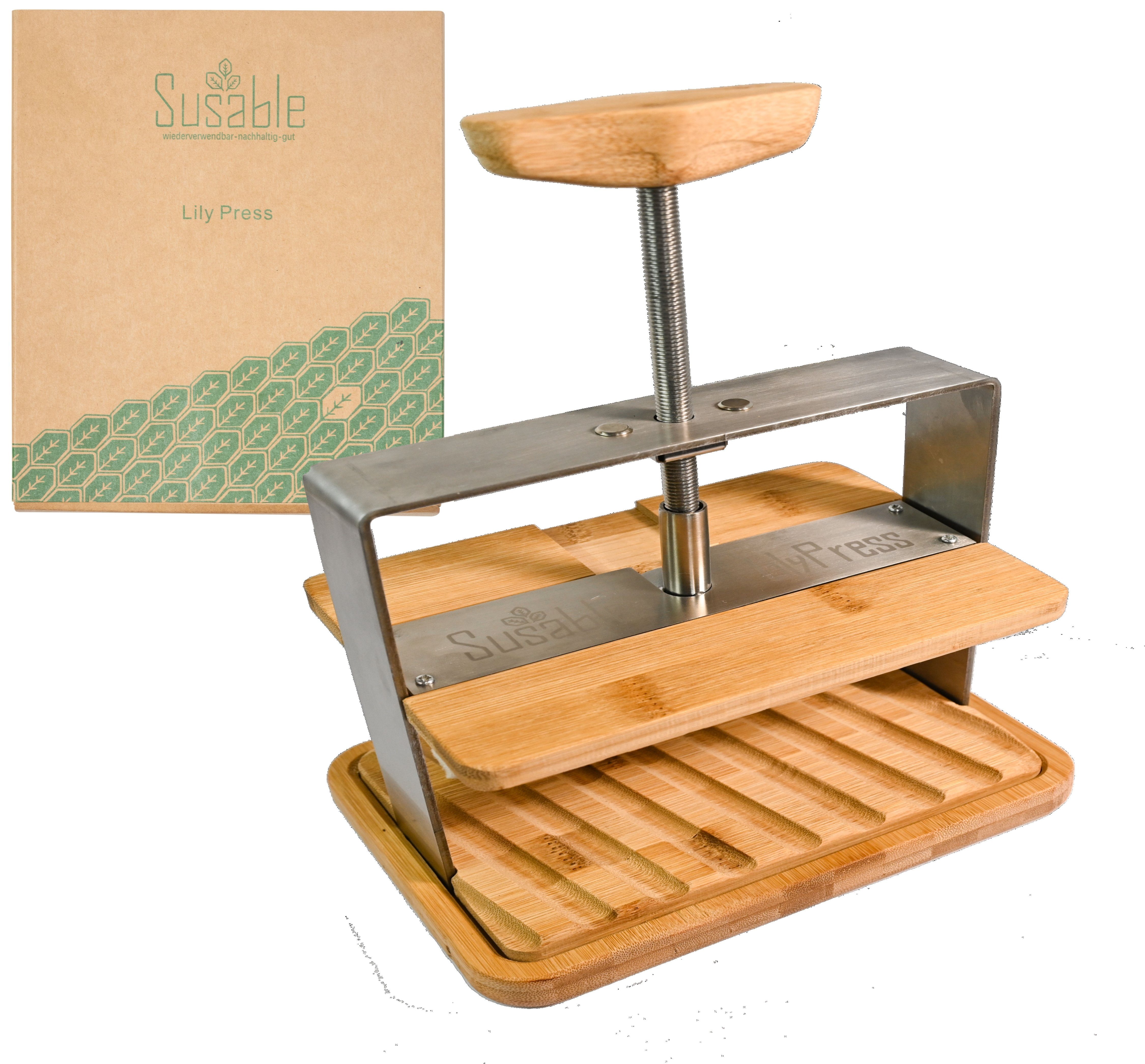 Susable Obstpresse Vielseitige Bambus Tofu/käse Presse - 