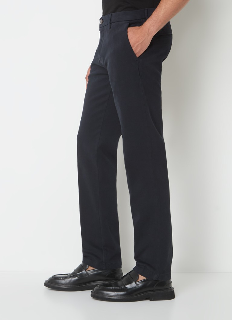 Pantaloni chino slim fit Boggi Milano cu buzunare interioare