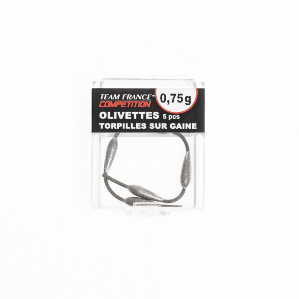 Olivettes torpedoes on sheath, Team France (5 pieces)