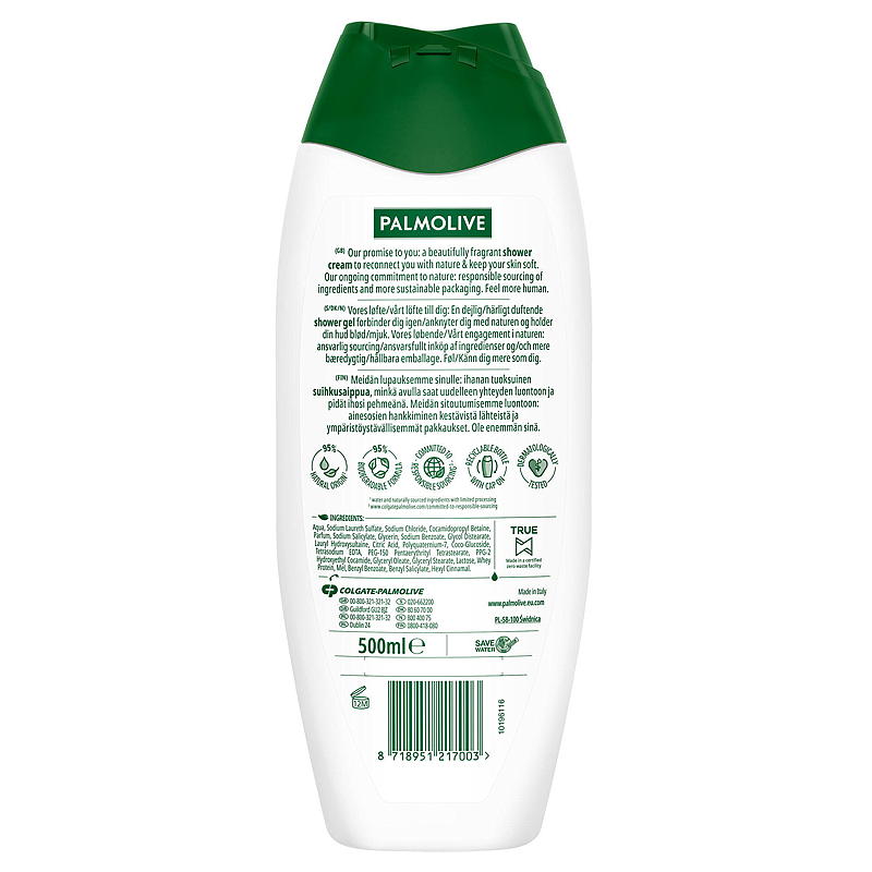 Palmolive Palmolive dusj 500 ml Milk&Honey