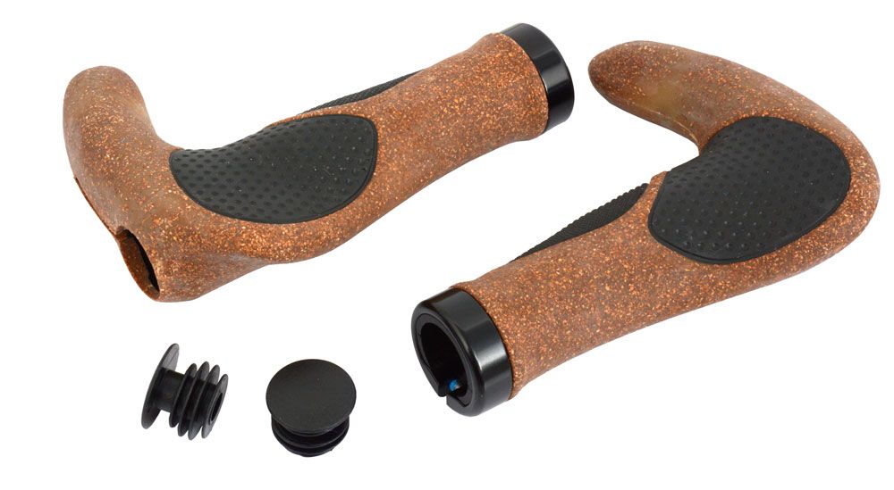 Radon RG-02-BE Ergogel Comfort Kork Griffe mit BarEnds kaufen | Bike-Discount