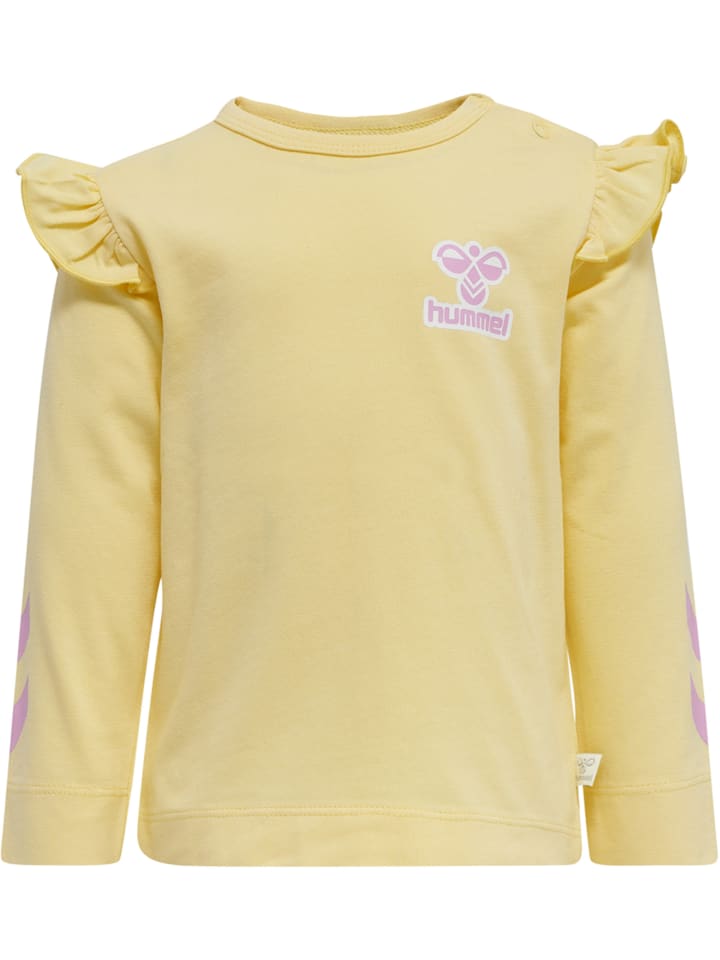 Hummel Hummel Druckknopf T-Shirt Hmlmirabel Mädchen in PALE BANANA günstig kaufen