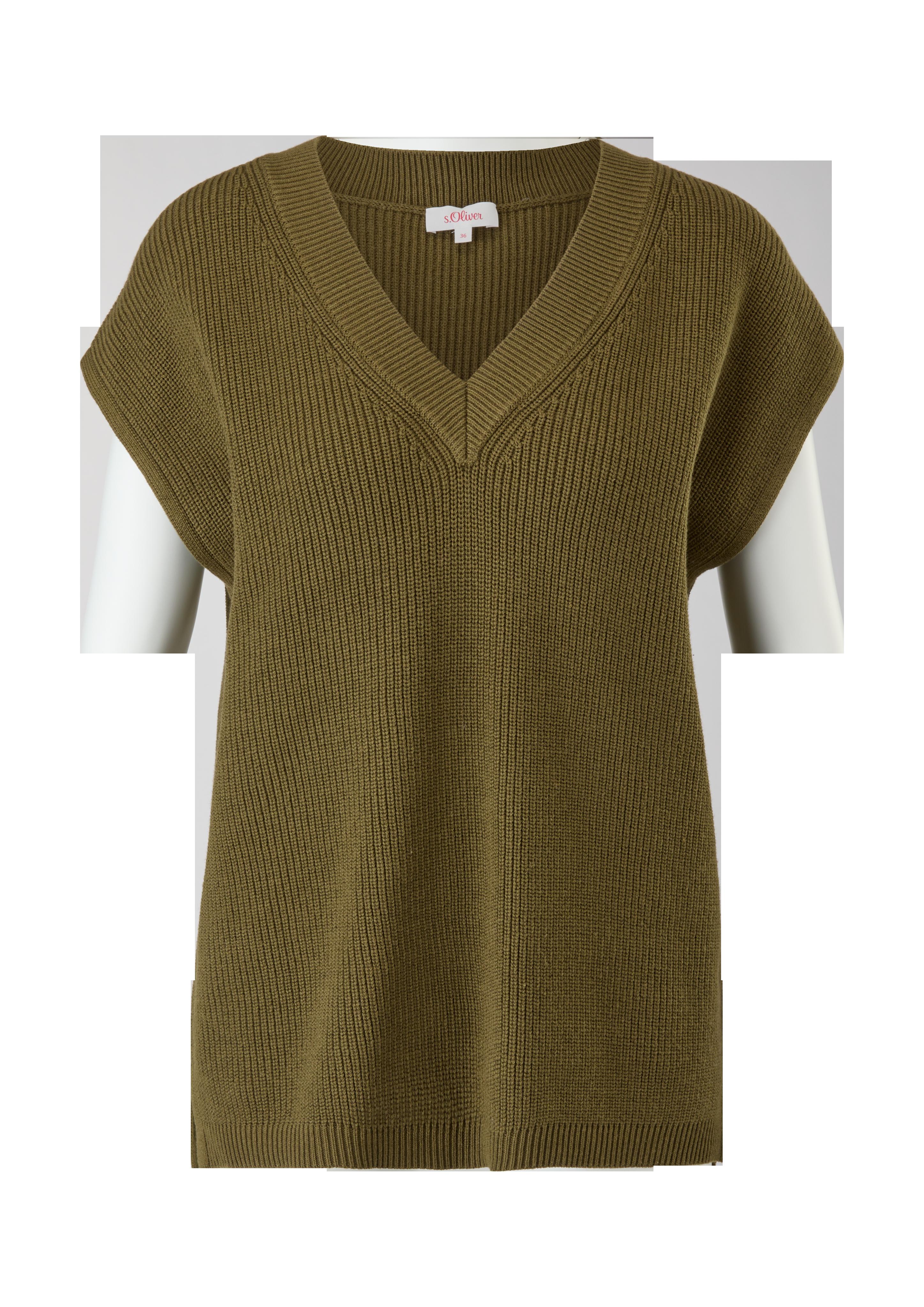 Strickpullunder mit V-Ausschnitt  2120694-7946