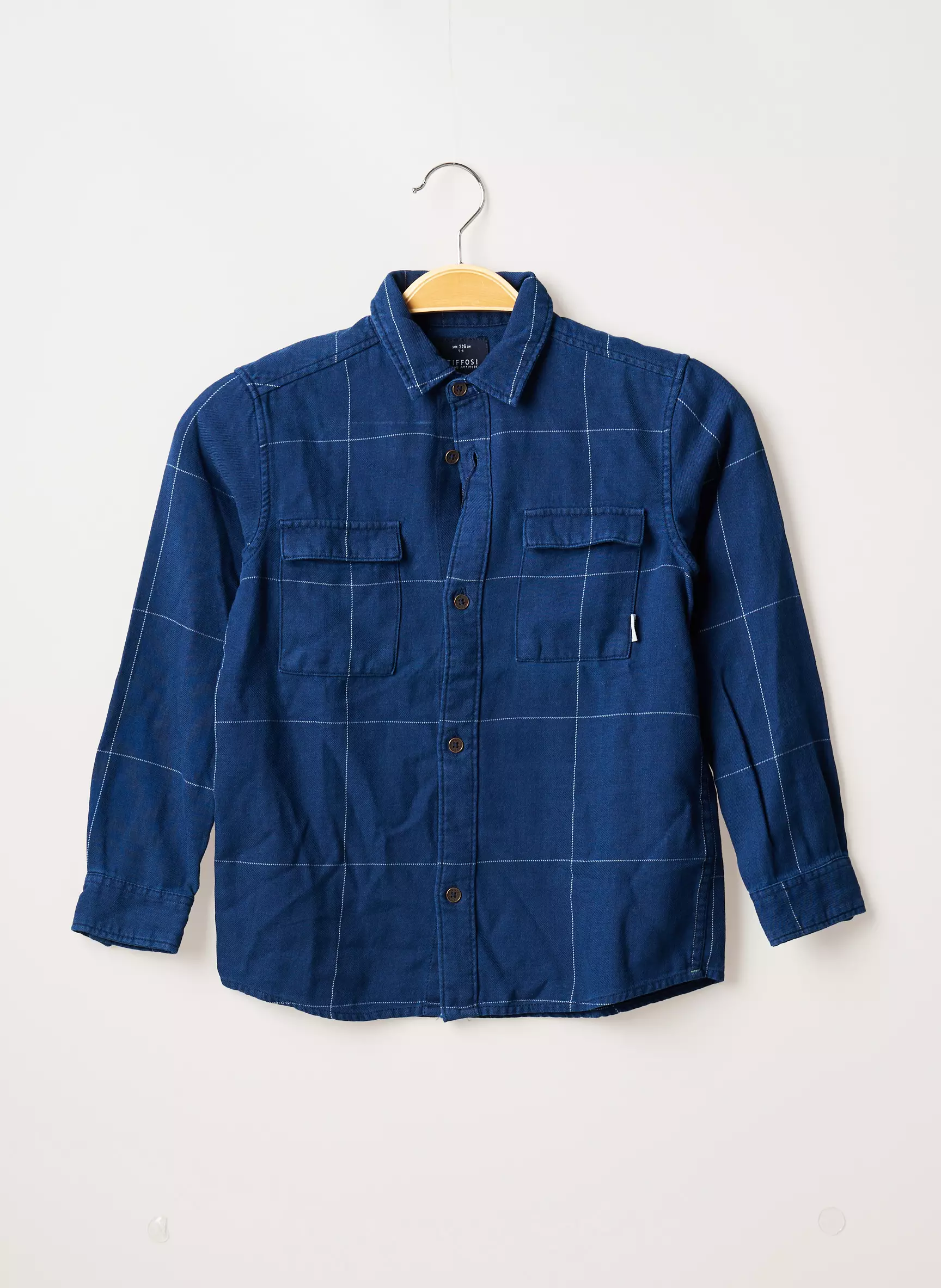 Tiffosi Manches Longues Garcon couleur bleu