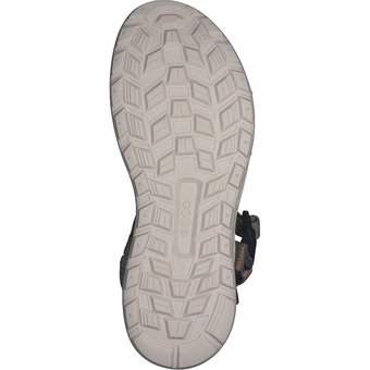 Ecco Exowrap W 3S Tex Sandale in beige