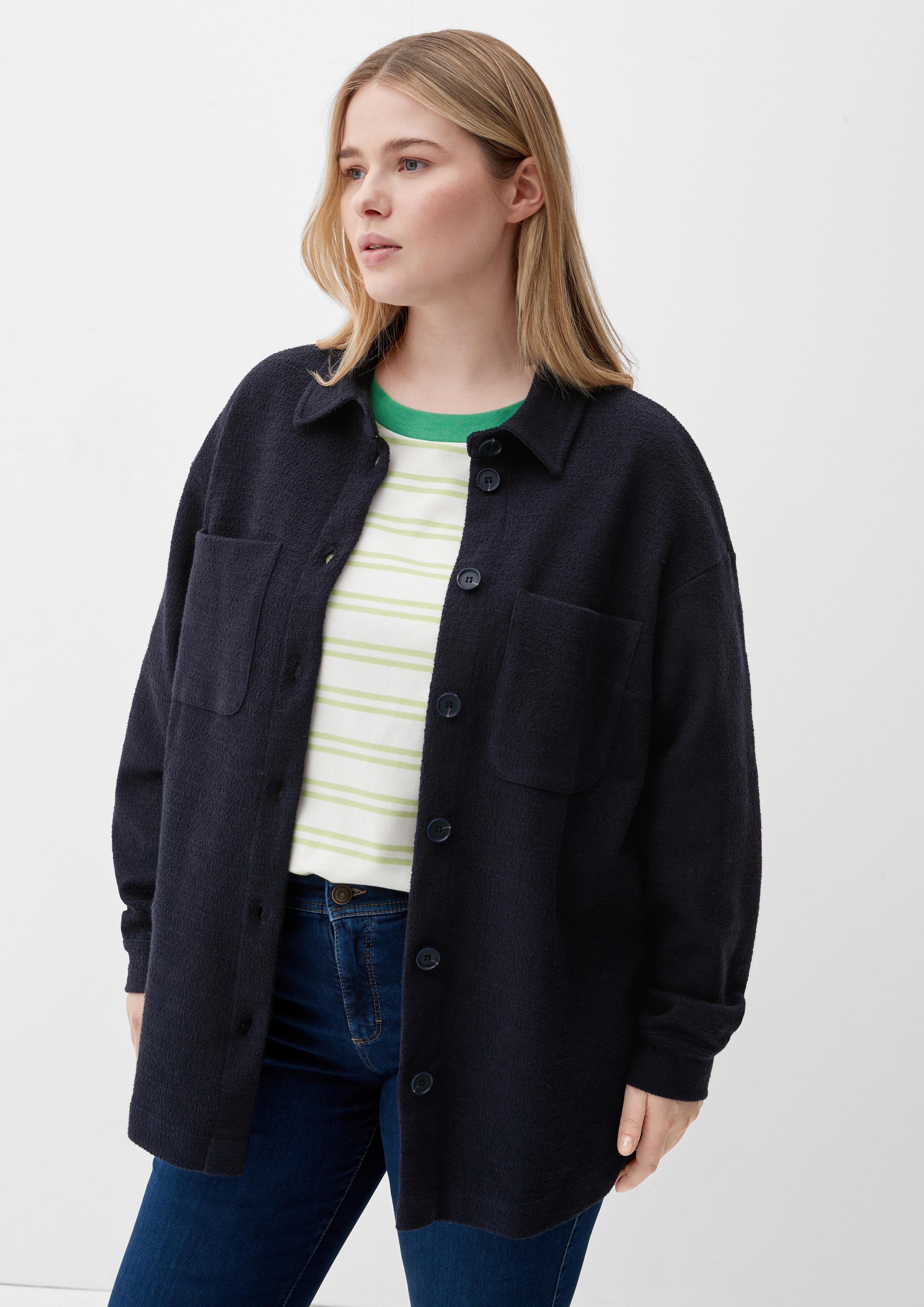 Jacke mit Hemdkragen  2128600-5976