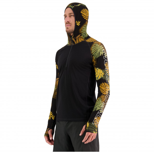 Mons Royale - Temple Merino Air-Con Hood - Merinoshirt