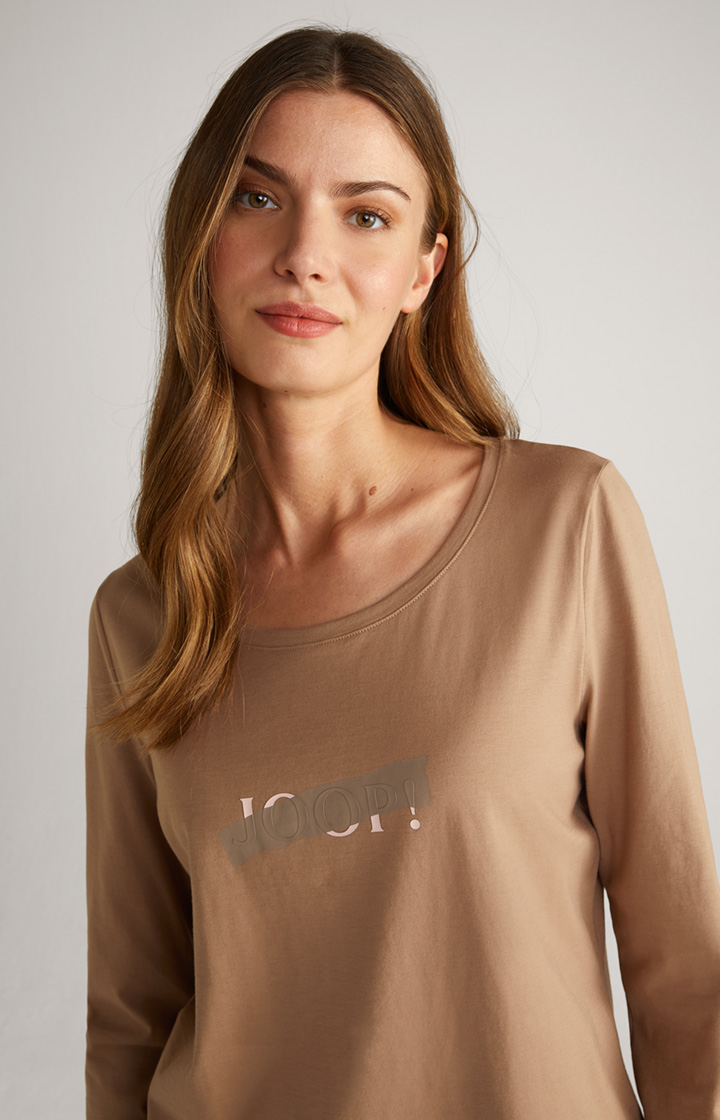 Loungewear Longsleeve in Camel