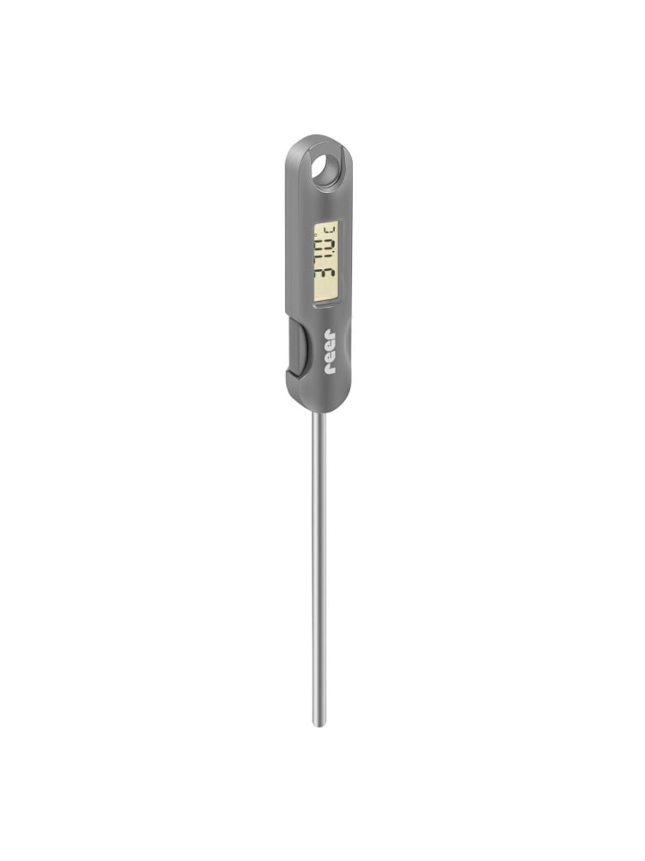 Reer Digitales Flaschenthermometer FoodTemp - Grau in grau günstig kaufen onesize