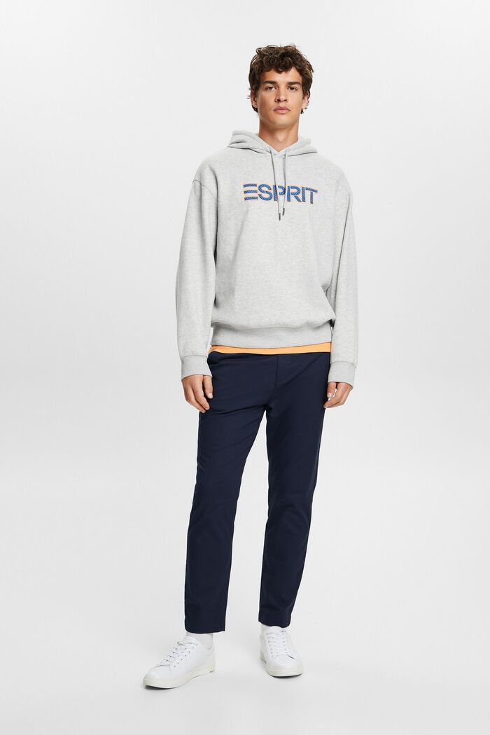 Logo-Hoodie aus Baumwollmix