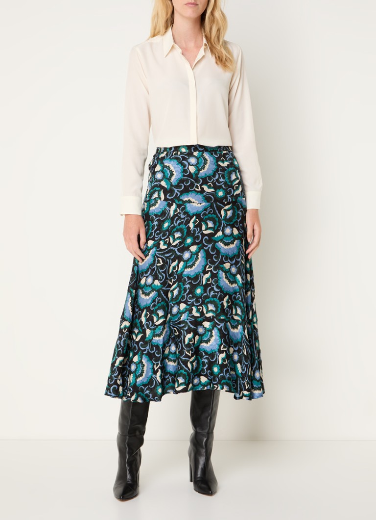 Gerard Darel Jupe midi Catherina avec imprimé