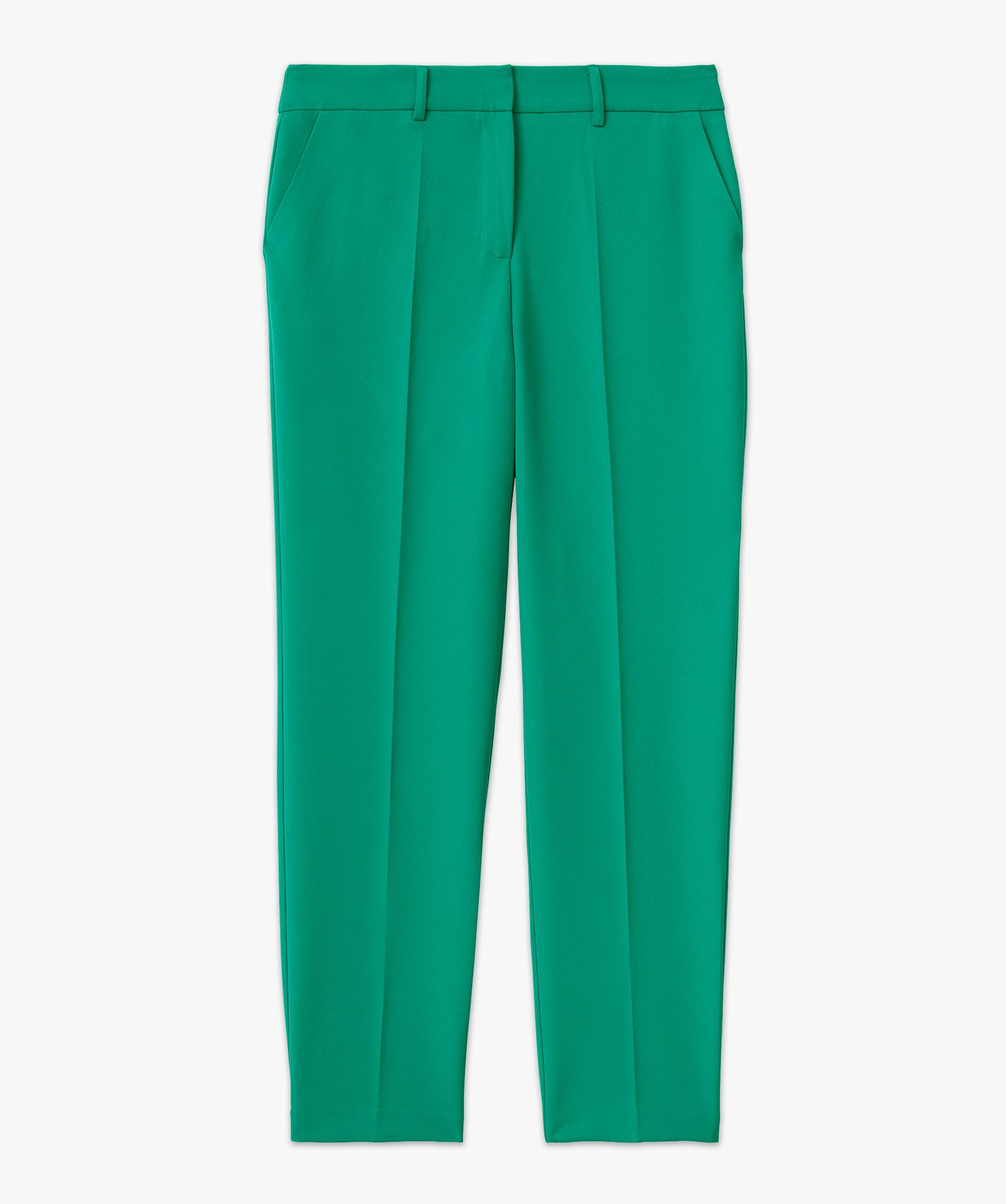 Pantalon de tailleur femme vert | GEMO