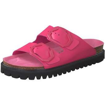 Genuins Galia Leather Pantolette in pink